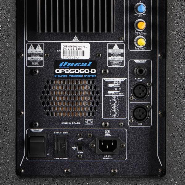 Imagem de Caixa Acústica Profissional Ativa Oneal Opb 5060d Bluetooth 120v/220v