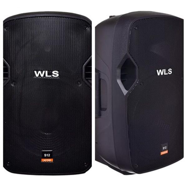 Caixa Acústica WLS S12 Ativa Bluetooth + Caixa S12 Passiva Imagem de Caixa Acústica WLS S12 Ativa Bluetooth + Caixa S12 Passiva