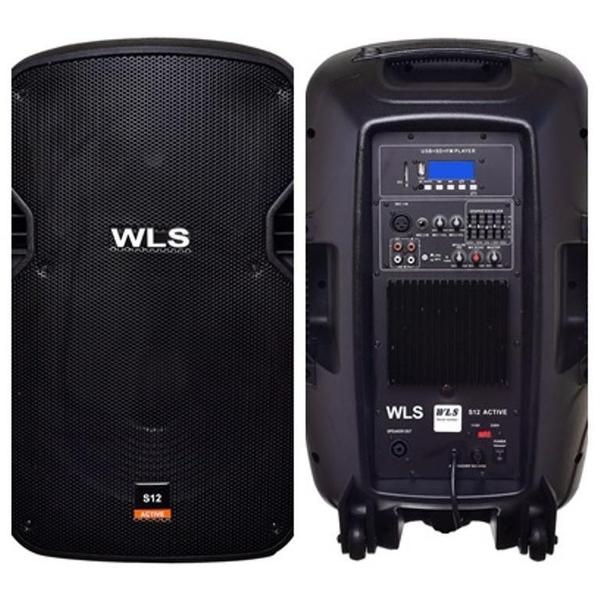 Imagem de Caixa Acústica Wls S12 Ativa Bt + 1 Microfone Sem Fio Jwl