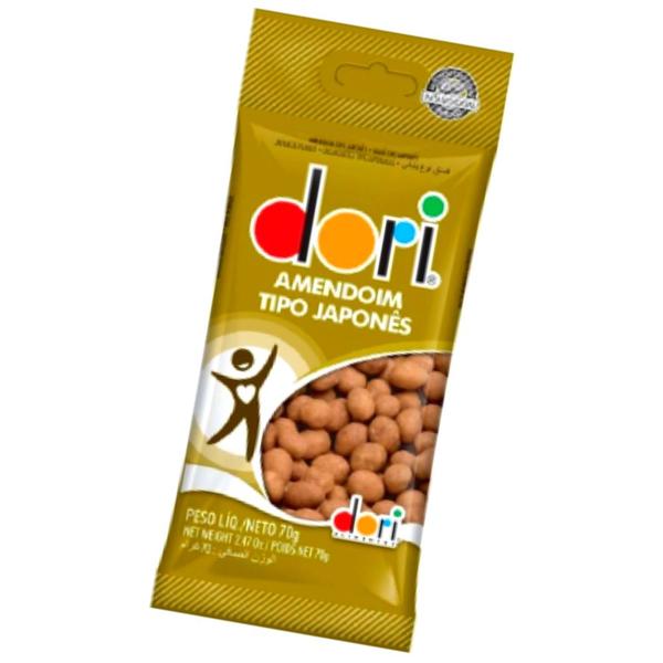 Imagem de Caixa Amendoim Japonês 70g DORI - 30un