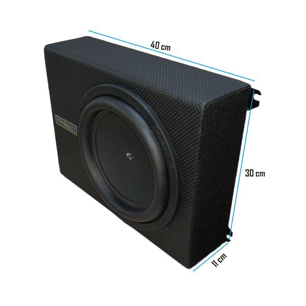 Imagem de Caixa Amplificada 3 Canais Falcon 10" Polegadas XS400.3 - 10 Slim 400W