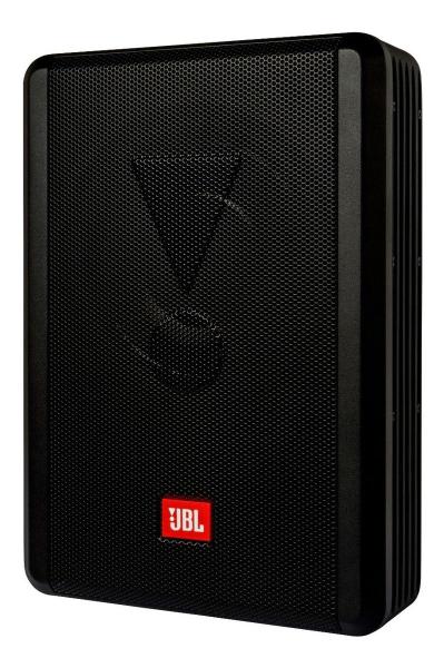 Imagem de Caixa Amplificada Ativa JBL Slim 8  SW8A-MS 200 Watts Rms + 2 Canais Amplificados 100W 2 Ohms