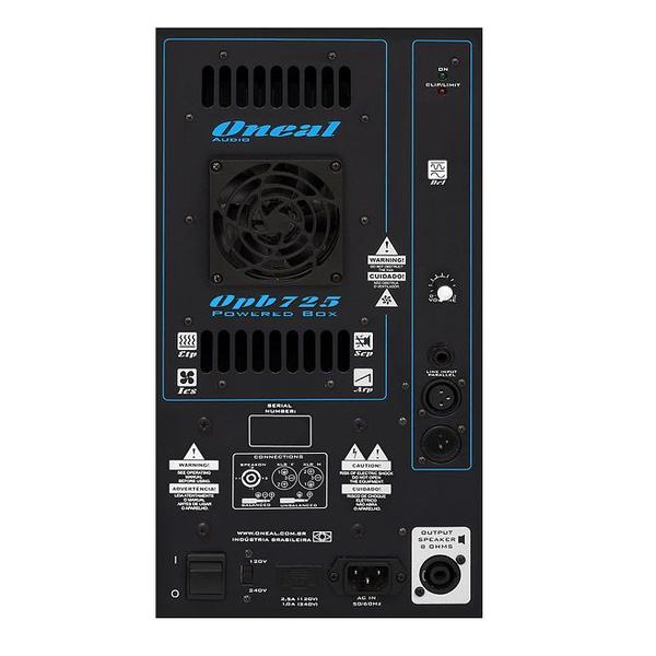 Imagem de Caixa Amplificada Ativa Oneal OPB725 PT 12 200W RMS