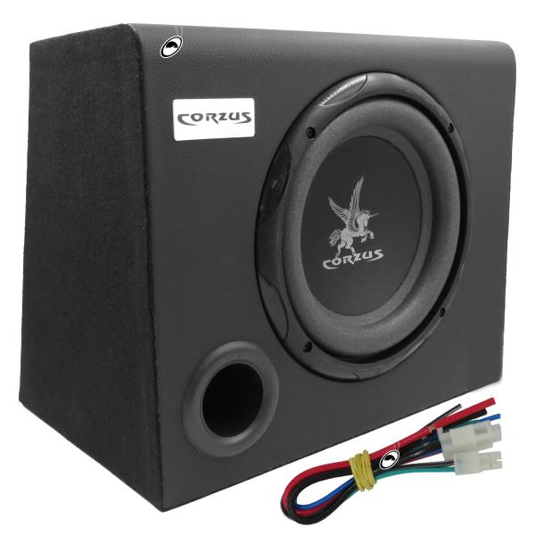 Imagem de Caixa Amplificada Automotiva Universal CXS 200 Sub 8'' Polegadas 200W RMS