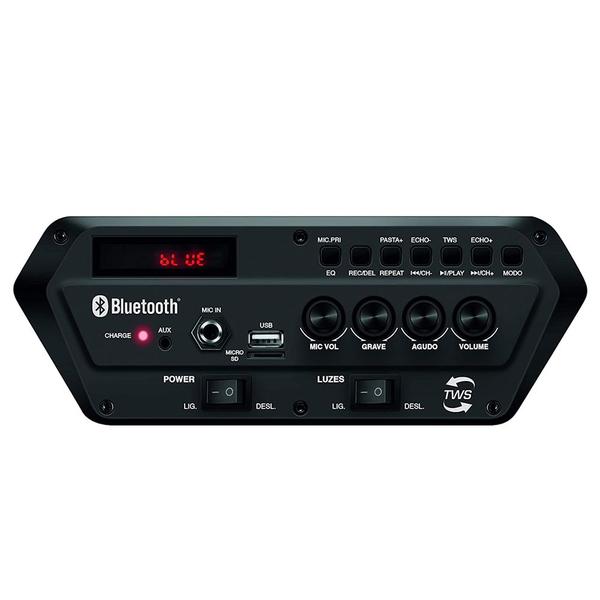 Imagem de Caixa Amplificada Mondial Cm-400, Bluetooth, Potência 400W, Alto Falante 12 Pol - Bivolt