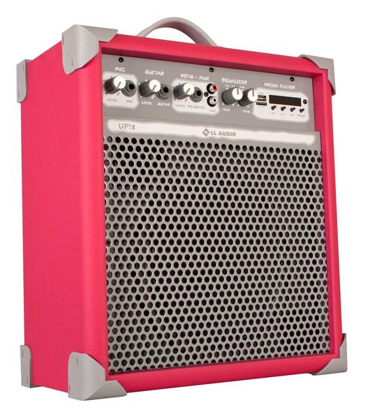 Imagem de Caixa Amplificada Multiuso ll Audio UP8 Rosa