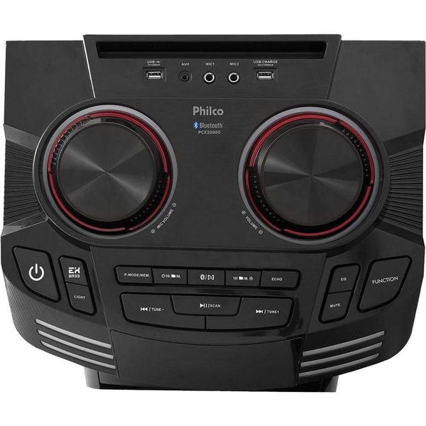 Imagem de Caixa Amplificada Philco PCX2000 1800W Preto - Bivolt