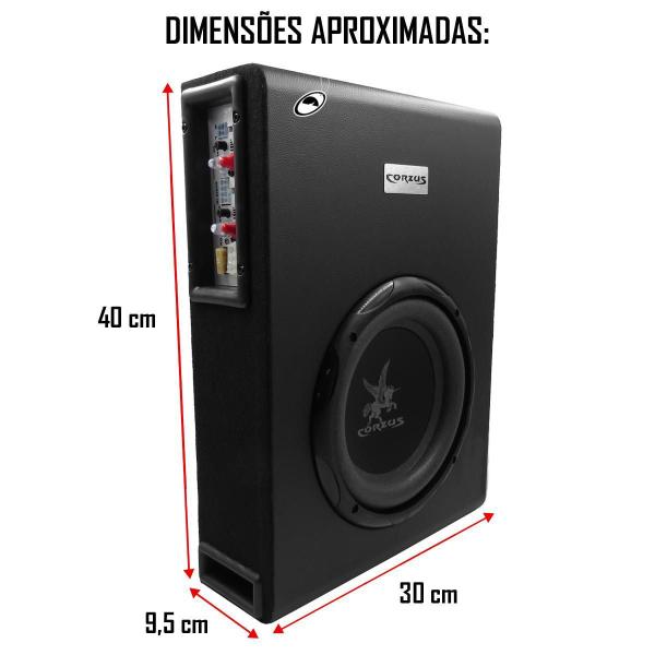 Imagem de Caixa Amplificada Slim Cxs 303 3 Canais 350W Rms Corzus 8''