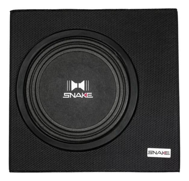 Imagem de Caixa Amplificada Snake Sub Slim 8 Polegadas 200W 2 OHMS