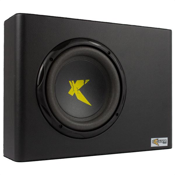 Imagem de Caixa Amplificada Sub 8 Pol Exclusive Slim 300w Ativa Grave