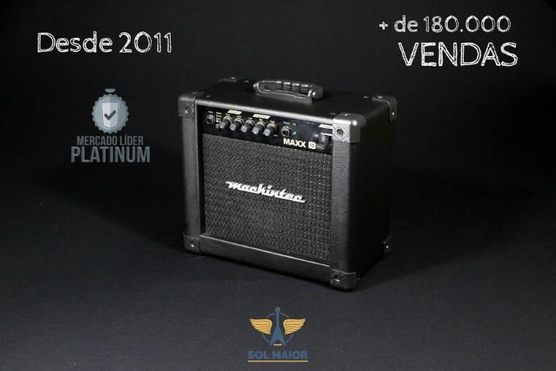 Imagem de Caixa Amplificador Cubo Guitarra Mackintec Maxx 15 Preto