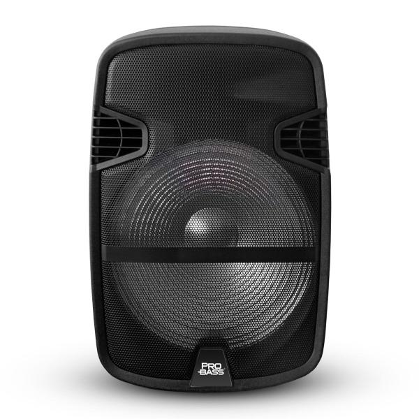 Imagem de Caixa Ativa Portátil Street 12 Usb/sd/bt 12'' 400w Rms Com Bateria Acompanha Microfone Com Fio Bivolt