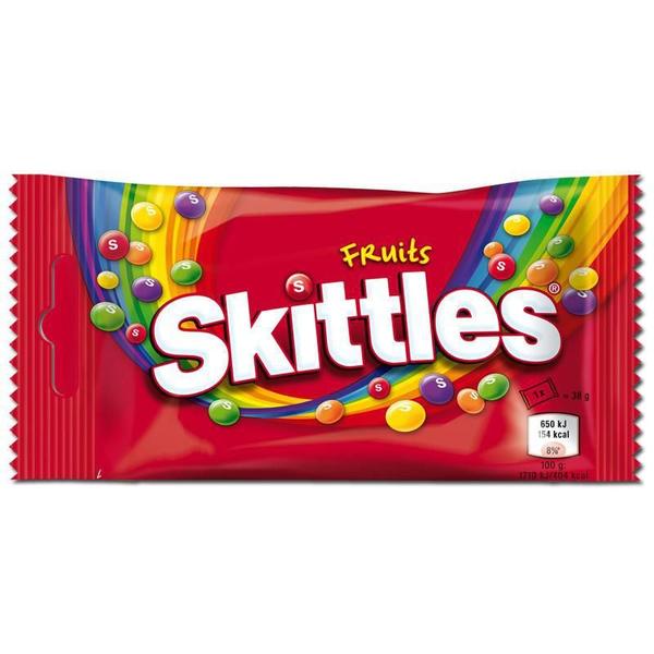 Imagem de Caixa Bala Skittles Fruits - Sabor Original 14 X 38G = 532G