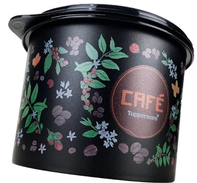 Imagem de Caixa Café 1,7 litros (700g) linha Floral  Tupperware