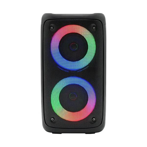 Imagem de Caixa Caixinha De Som Amplificada Portátil Bluetooth Led RGB 20W