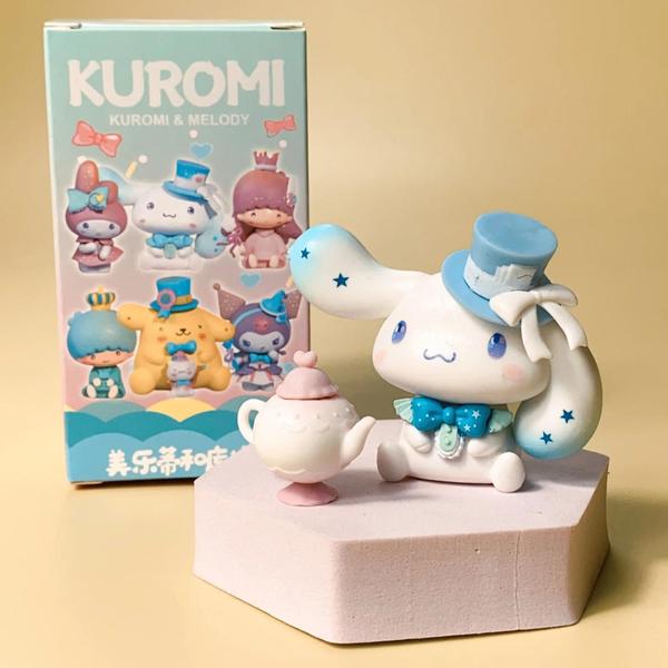 Imagem de Caixa Cega de Figuras Kawaii Sanrio - Kuromi, Cinnamoroll e My Melody