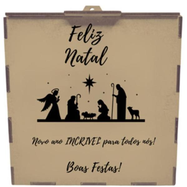 Imagem de Caixa Cofre Boas Festas Fim De Ano Confra 13º Comércio