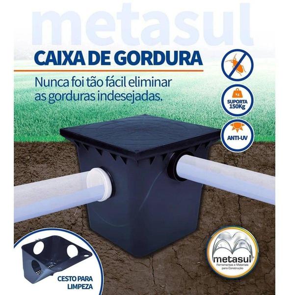 Imagem de Caixa Coletora De Gordura Standard 50/75/100 - Metasul