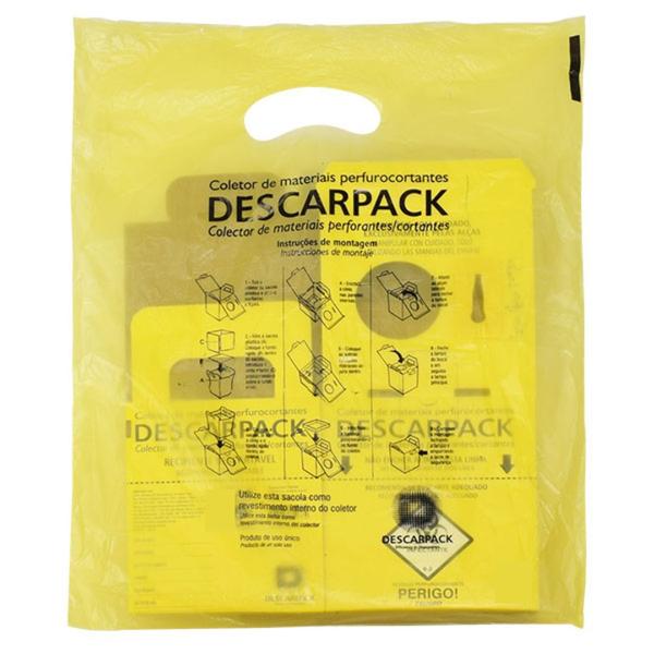 Imagem de Caixa Coletora de Materias Perfurocortantes 1,5L Descarpack