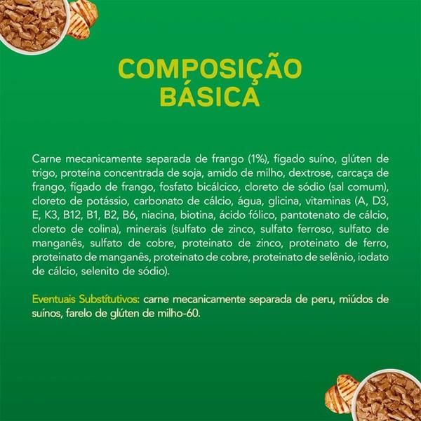 Imagem de Caixa com 15 Sachês Dog Chow Extra Life Para Cães Adultos Raças Pequenas Sabor Frango - 100g Cada