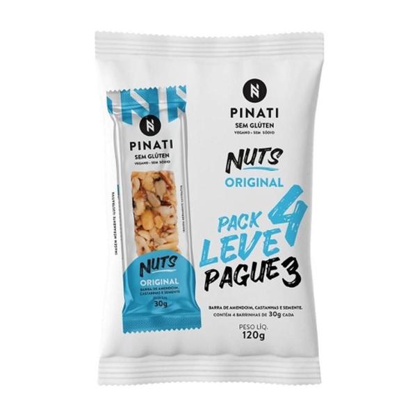 Imagem de Caixa Com 16Pct Barra De Nuts Pinati 120G (4X30G)