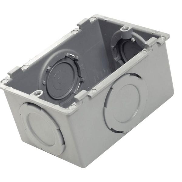 Caixa Condulete PlastiBox X Cinza Escuro - 57250011 - TRAMONTINA Imagem de Caixa Condulete PlastiBox X Cinza Escuro - 57250011 - TRAMONTINA