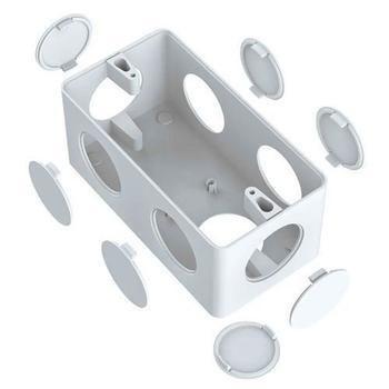 Caixa Condulete Pvc 7 Saidas Branco 1" Ef - Inpol Imagem de Caixa Condulete Pvc 7 Saidas Branco 1" Ef