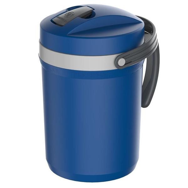 Imagem de Caixa Cooler Térmico Azul 20L + Jarra Fliptop 2.5L + Garrafão 5L Termolar