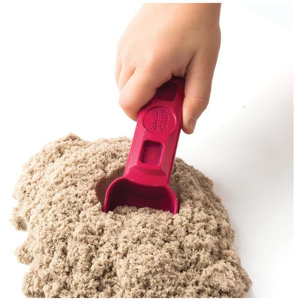 Imagem de Caixa de areia dobrável Sensory Toy Kinetic Sand com 1 kg totalmente natural