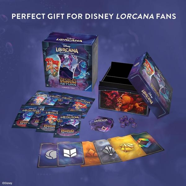 Imagem de Caixa de armazenamento de cartões Ravensburger Disney Lorcana TCG Ursula's Return