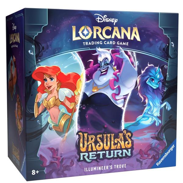 Imagem de Caixa de armazenamento de cartões Ravensburger Disney Lorcana TCG Ursula's Return