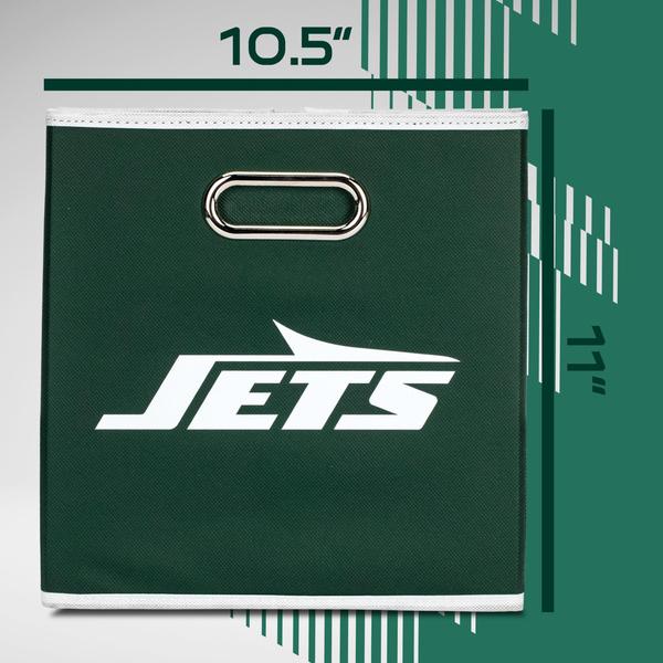 Imagem de Caixa de armazenamento Franklin Sports New York Jets NFL 11x11