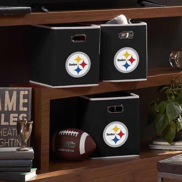 Imagem de Caixa de armazenamento Franklin Sports NFL Pittsburgh Steelers