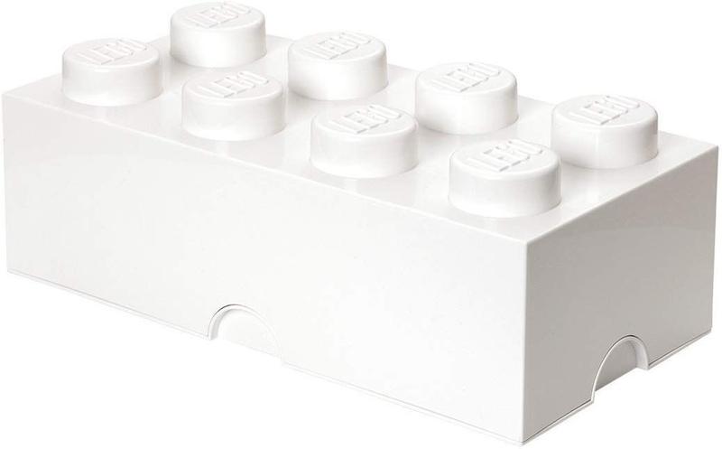 Imagem de Caixa de armazenamento LEGO Brick 8 White