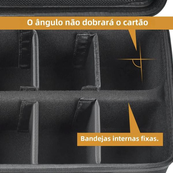 Caixa de Armazenamento para Cartas - 2700+ Cartas - Organizador de Viagem Imagem de Caixa de Armazenamento para Cartas - 2700+ Cartas - Organizador de Viagem