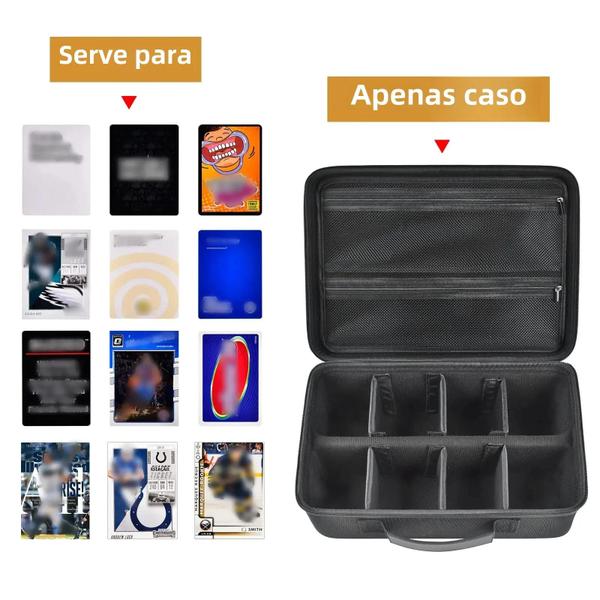Caixa de Armazenamento para Cartas - 2700+ Cartas - Organizador de Viagem Imagem de Caixa de Armazenamento para Cartas - 2700+ Cartas - Organizador de Viagem