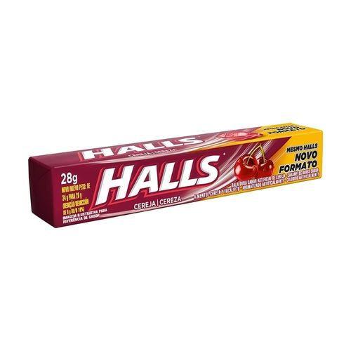 Caixa De Bala Drops Halls Sabor Cereja - C/21 Unid - Mondelez Imagem de Caixa De Bala Drops Halls Sabor Cereja - C/21 Unid