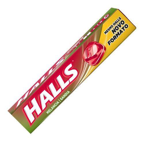 Caixa De Bala Drops Halls Sabor Melancia - C/21 Unid - Mondelez Imagem de Caixa De Bala Drops Halls Sabor Melancia - C/21 Unid