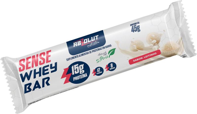 Imagem de Caixa de barra de Proteína Sense Whey Bar com 12 unidade - Absolut Nutrition