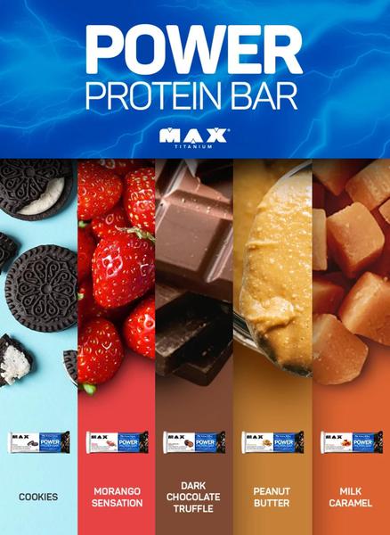 Imagem de Caixa de barras de Proteína - Power Protein Bar - 8 un 90g cada - Sabores sortidos