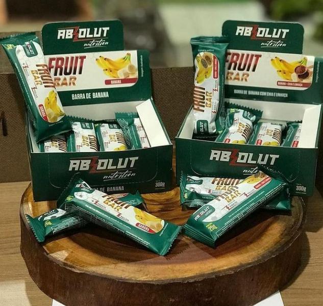 Imagem de Caixa de barrinha de Fruta Bananinha Fruit Bar com 12 unidades- Absolut Nutrition