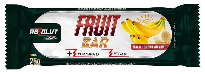 Imagem de Caixa de barrinha de Fruta Bananinha Fruit Bar com 12 unidades- Absolut Nutrition