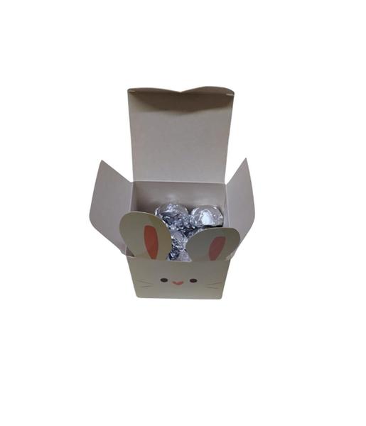 Caixa de Bombom Coelhinho 200grs Aniversário Lembrancinha - Pride Imagem de Caixa de Bombom Coelhinho 200grs Aniversário Lembrancinha