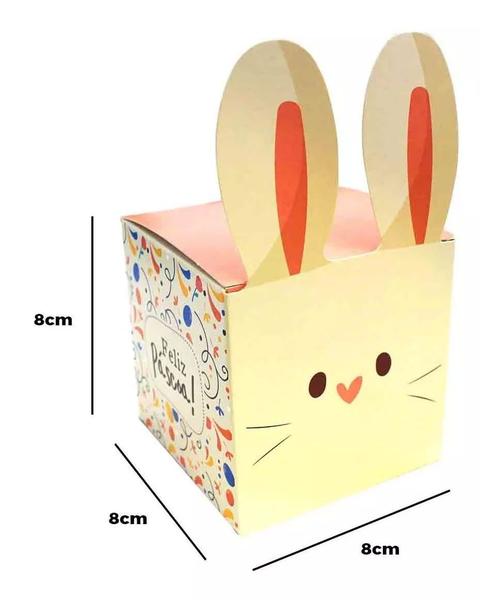 Caixa de Bombom Coelhinho 200grs Aniversário Lembrancinha - Pride Imagem de Caixa de Bombom Coelhinho 200grs Aniversário Lembrancinha