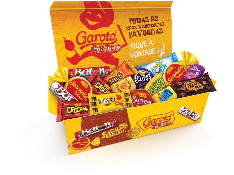 Caixa de Bombom Garoto Garotices Sortidos - 250g Imagem de Caixa de Bombom Garoto Garotices Sortidos - 250g