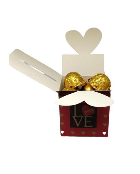 Caixa de Bombom Love You 200grs Namorados Mães Lembrancinha - Pride Imagem de Caixa de Bombom Love You 200grs Namorados Mães Lembrancinha