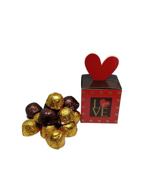 Caixa de Bombom Love You 200grs Namorados Mães Lembrancinha - Pride Imagem de Caixa de Bombom Love You 200grs Namorados Mães Lembrancinha