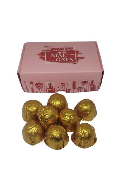 Caixa de Bombom Mãe Gata 200grs Aniversário Lembrancinha - Pride Imagem de Caixa de Bombom Mãe Gata 200grs Aniversário Lembrancinha