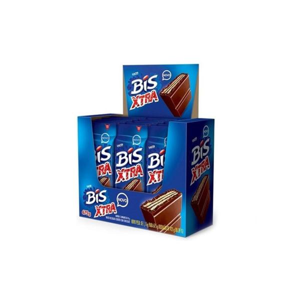 Imagem de Caixa De Chocolates Bis Xtra 24 Unidades 45g Lacta