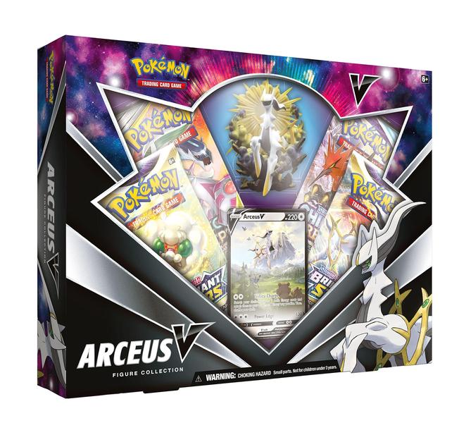 Imagem de Caixa de coleção de figuras Pokémon TCG Arceus V com cartão promocional